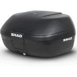 Baul Shad Sh42 Original 2 Cascos Base Incluida 42 Lts Rider®