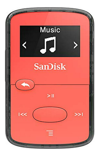 Reproductor Mp3 Sandisk Clip Jam 8gb, Rojo.