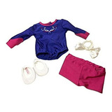 American Girl Gimnasia Outfit Exclusivo Para 18'' Muñecas (m