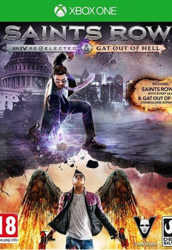 Saints Row Iv: Re-elected & Gat Out Of Hell Xbos One/series