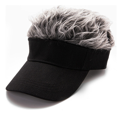 Gorra Con Cabello Postizo Corto Para Hombre A