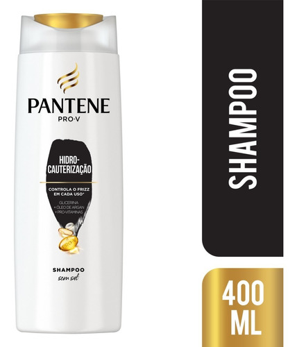  Shampoo Pantene Pro-v Hidro-cauterização Frasco 400ml