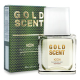 Perfume Gold Scent Masculino Buckingham Amadeirado Moderado Alta Qualidade E Fixação