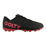 Zapatillas Golty Turf Profesional Crackc-negro