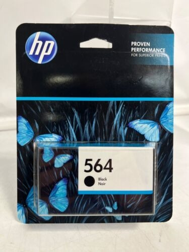 Original Hp Ink Cartucho Impresora 564 Color Black Noir