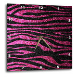 Dpp 113174 3 Del Estampado De Zebra Rosado Y Negro Cali...