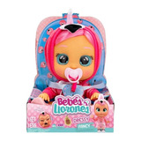 Muñeca Cry Babies Dressy Bebe Lloron Con Pelo Real Original