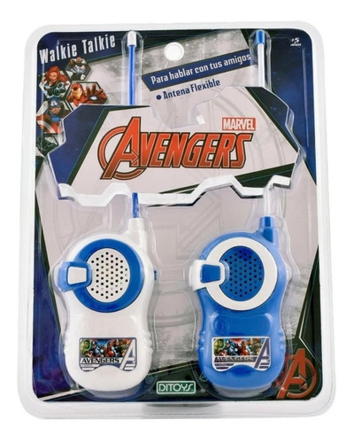 Walkie Talkie Handys Avengers Marvel Orig Ditoys Nryj