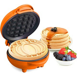 Wafflera Mini En Forma De Calabaza Mymini Pumpkin Waffle Ma 