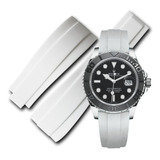 Correa Extensible Blanco 20mm Oysterflex Compatible Rolex