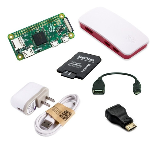 Raspberry Pi Zero V1.3 Kit Con Accesorios