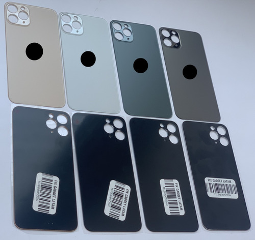 Tapa Trasera De Cristal Para iPhone 11 Pro Aro Grande