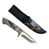 Cuchillo Razor Tactical Supervivencia Venado Con Funda Color Blanco