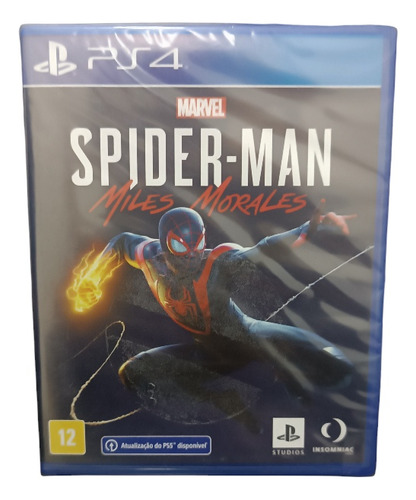 Spider Man Mile Morales (lacrado) Ps4 