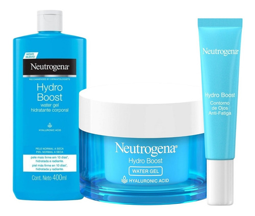 Combo Neutrogena Hidratacion Hydra Boost Gel +ojos+ Corporal