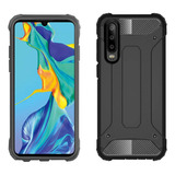 Funda Super Antigolpe Armor Hybrid Para Huawei P30 