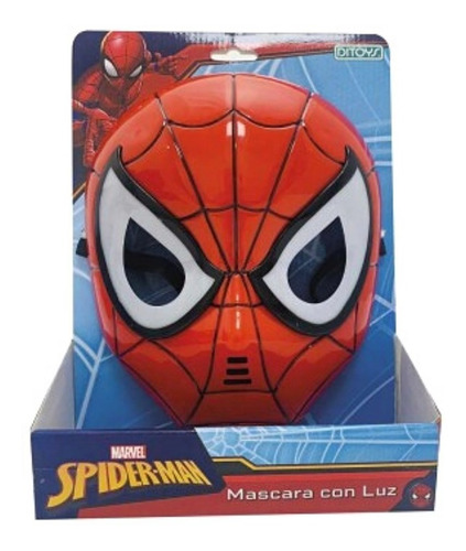 Mascara Spiderman Marvel Con Luz Ditoys Mt3 2488 Ttm