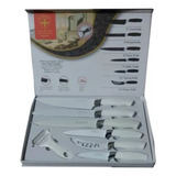 Set Cuchillos 7 Pcs Juegos Cuchillos Asados, Cocina, Pelador