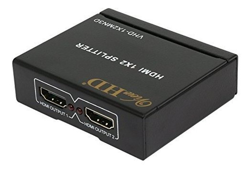 Viewhd 2 Puertos 1x2 Accionado Hdmi Mini Splitter Para 1080p