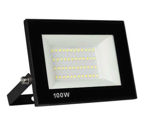 Refletor 100w Led Holofote Branco Frio 110/220 Prova D'água