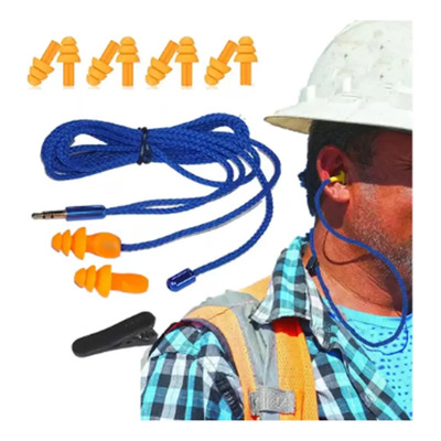 Kit Audífonos Trabajo Tipo Industriales Tapones Trabajo Oído | MercadoLibre