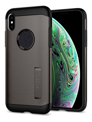 Funda Spigen De Lujo Slim Armor Para iPhone X | Xs