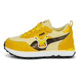 Zapatilla Niño Puma Rider Fv Pikachu Pokemon 387817 01 