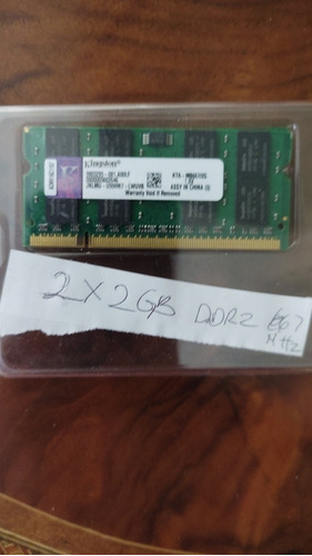 Memoria 2 Gb Kingston Kta Mb667/2g Precio Unitario