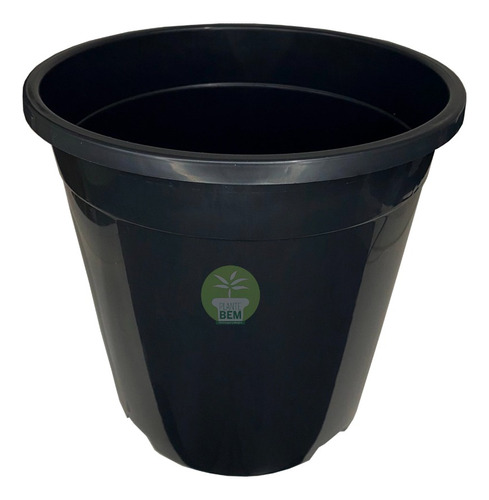 10 Pote 23 Preto Vasos Grandes 6,4 Litros Para Mudas Plantas