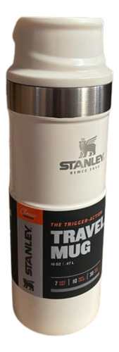 Vaso Termico Stanley One Hand Cream Color Crema