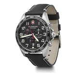 Victorinox Fieldforce Chronograph Quartz Black Dial Reloj Pa