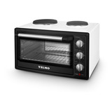 Horno De Mesa Eléctrico Yelmo Yl-52ac 52l Blanco/negro 220v