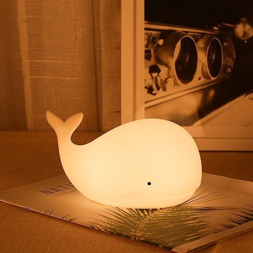 Luz De Noche Para Niños, Yougifts Whale Nursery Led Night