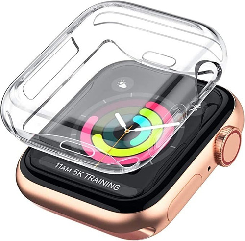 Funda Protector Para Apple Watch 40 42 44 45mm Transparente
