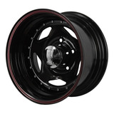 Llanta Chapa Camioneta Star Negra Rodado 15x8 Ranger Falcon