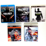 Pack Call Of Duty/ghosts/black Ops /mw3 Battlefield 3/4 Ps3
