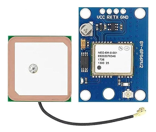 Modulo Gy-neo6mv2 Gps Con Antena Gy Neo 6mv2 Arduino Gps