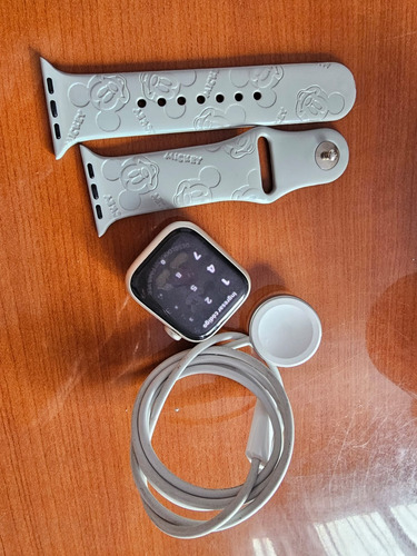 Apple Watch Series 8 Gps Aluminio Correa Blanca