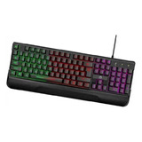 Teclado Gamer Semi-mecanico Rgb Bpc-7038 Usb