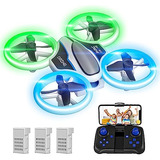 Avialogic Mini Drone Con Cámara Para Niños - 1080p Hd Fpv 