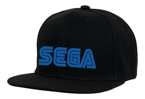  Gorra Plana Snapback - Sega - Gamer -  Logo - Tv