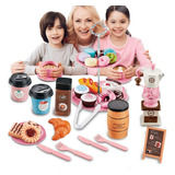 Juguete De Cocina Juego Para Niños Cafetera Té Postre 38pcs