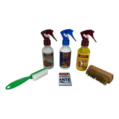Kit Limpiador Especial Completo Con Tinta Para Gamuza  Ante  | Meses sin interés