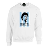 Buzo Saco Deportivo Maradona El Astro Del Futbol  Crewneck