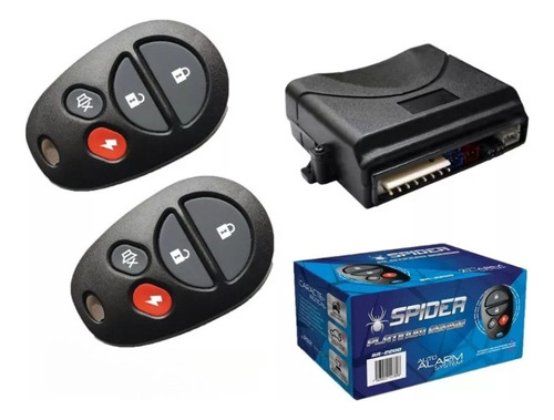 Alarma De Seguridad Universal Para Auto Spider Sr-2200