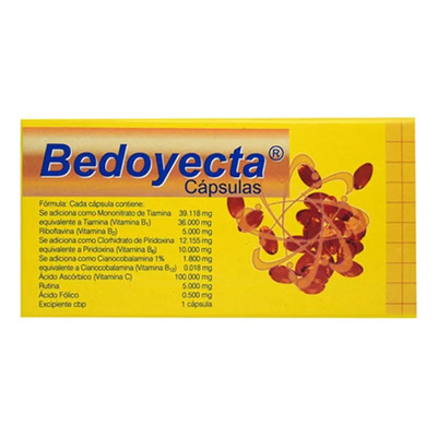 Bedoyecta Cápsulas De Gelatina Blanda, 30 Cápsulas | Envío gratis