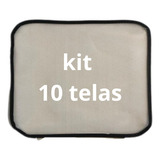 Kit C/10 Tela Proteção Pia Evita Entrada De Residuos No Ralo