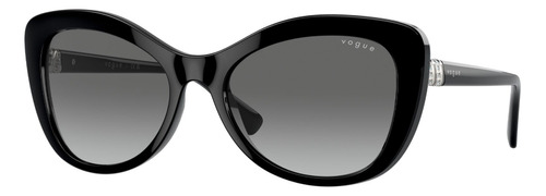 Gafas De Sol Vogue Sol Vo5515 M, Color Negro Con Marco De Nailon Estandar - Vo5515