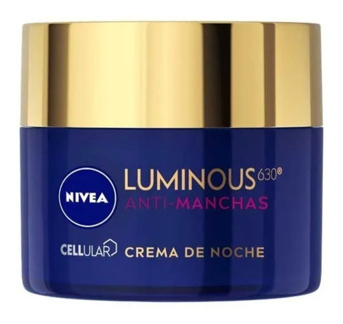 Nivea Crema Antimanchas Noche Luminous 630 X 50ml