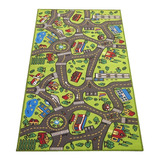 Extra Large 6.6 Feet Long Kids Carpet Playmat Rug | City Lif